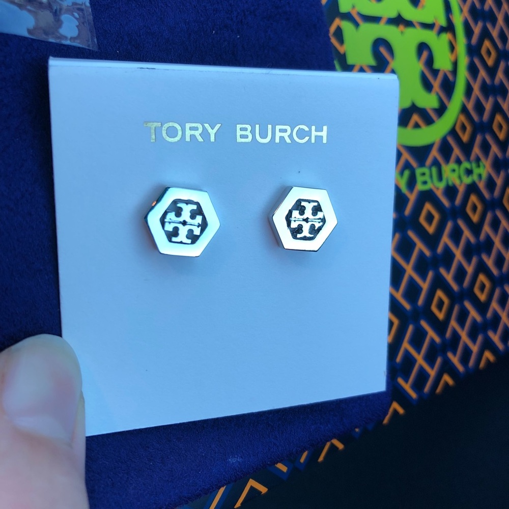 Tory Burch Hex Earrings